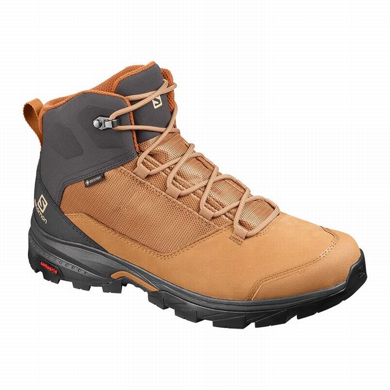 Botas De Montaña Salomon Hombre Marrones - Salomon Argentina OUTWARD GORE-TEX ,697012-YPS